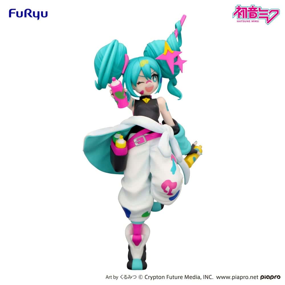 Nendo Addicts - Furyu - Vocaloid Hatsune Miku Paint Girl Trio Try It Figure 2