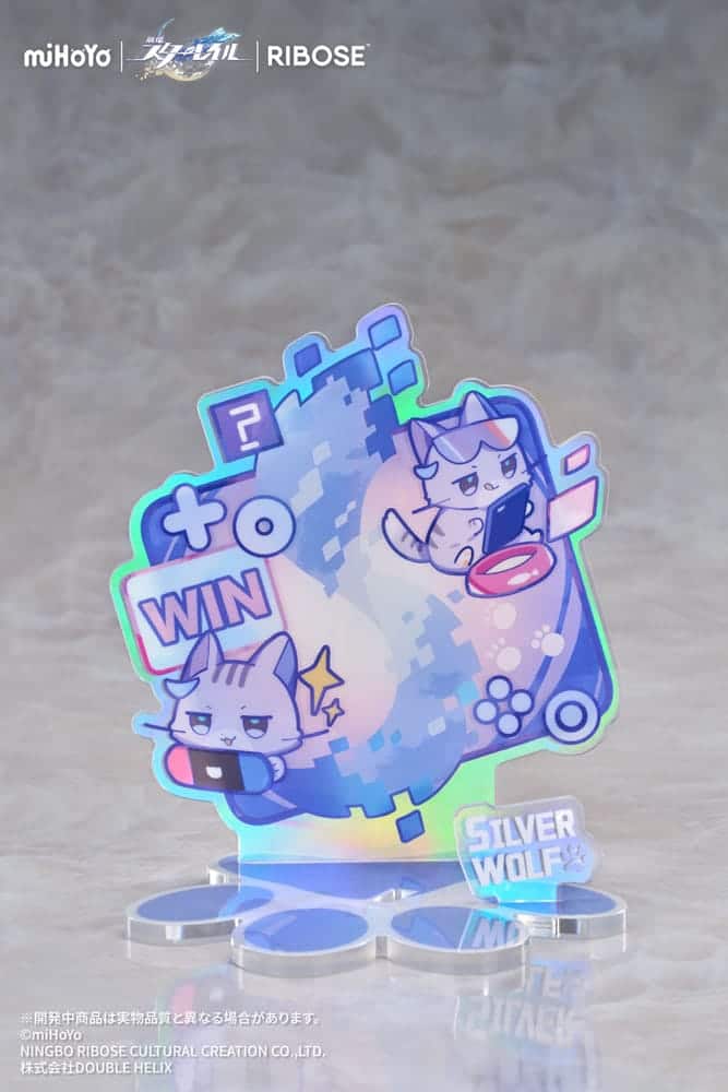 Nendo Addicts - Ribose - Honkai Star Rail Rise Up Little Cat Series Silver Wolf Version 4