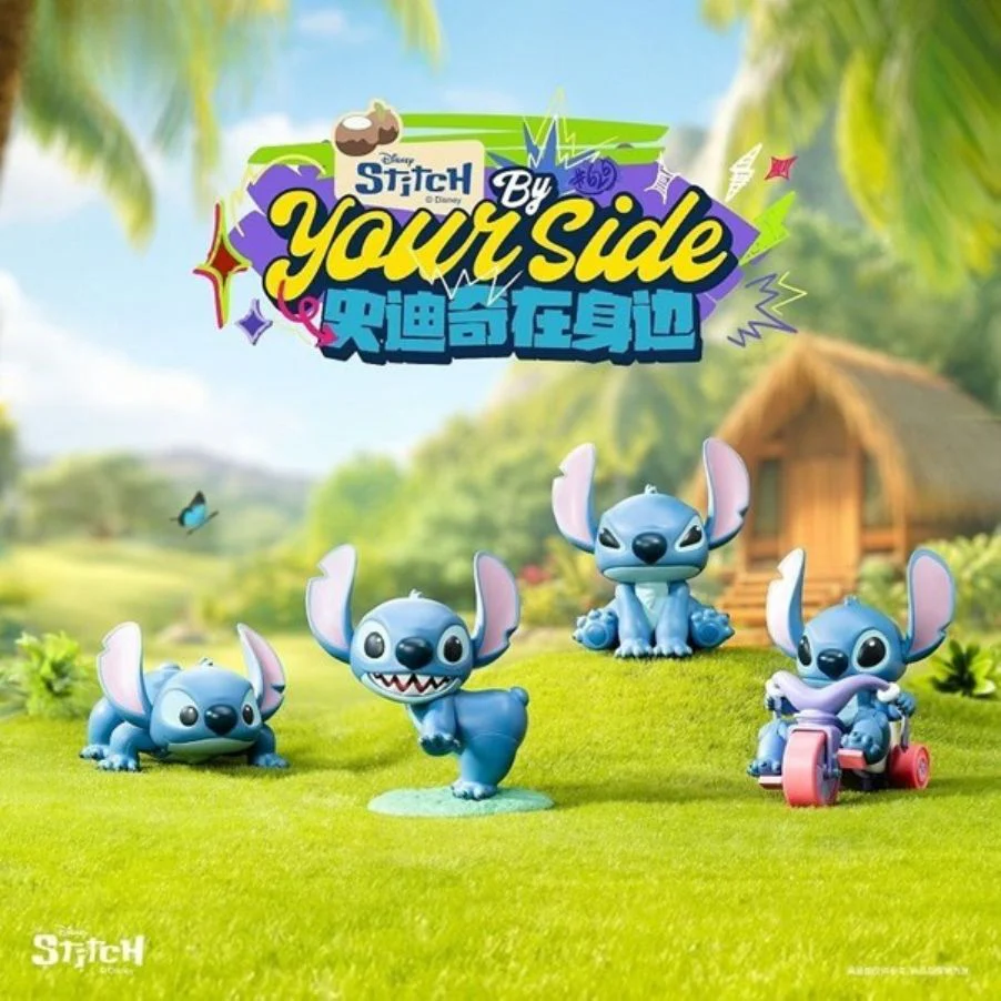 Nendo Addicts - 52toys - Stitch On The Side Clockwork Movable Blind Box