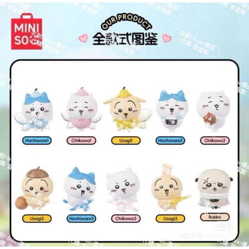 Nendo Addicts - Miniso -chiikawa Happy Partner Blind Box