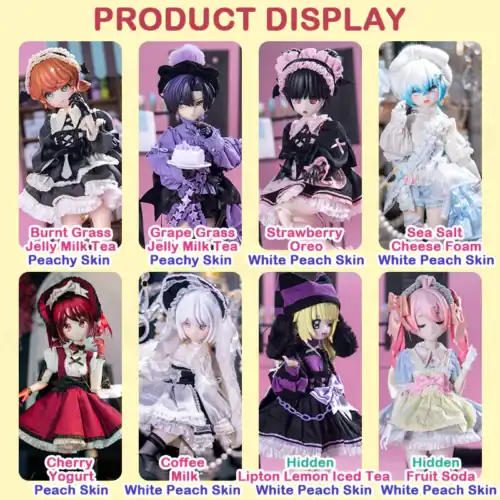 Nendo Addicts - Miniso -uf Doll Drink Series 15 Plus Bjd Action Figure Blind Box