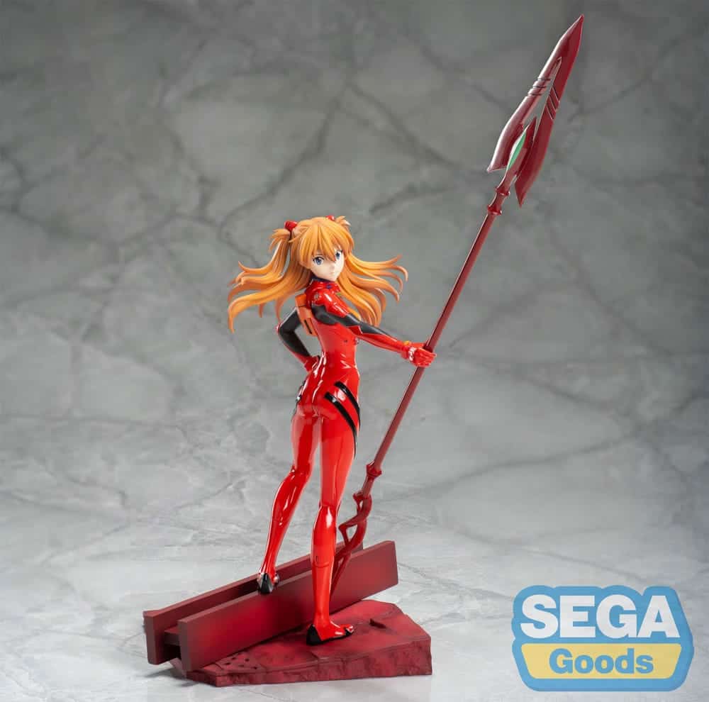 Nendo Addicts - Sega - Evangelion 3.0+1.0 Thrice Upon A Time Asuka Shikinami Langley X Spear Of Longinus Luminasta
