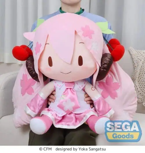 Nendo Addicts - Sega - Vocaloid Hatsune Miku Sakura Miku Dodeka Plush 50 Cm 1