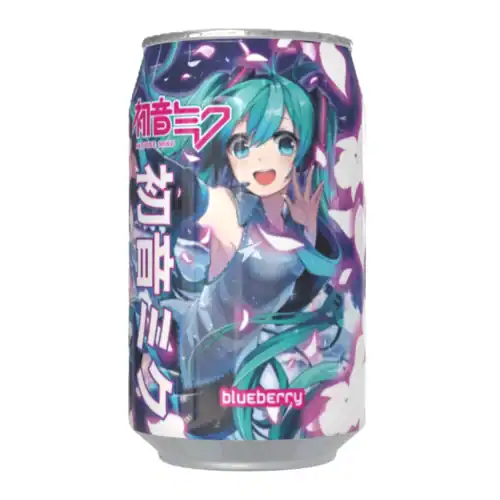 Nendo Addicts - Kawaji - Hatsune Miku Blueberry Flavor Soda