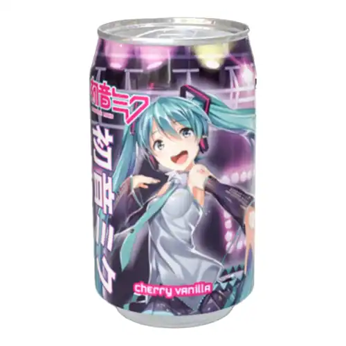 Nendo Addicts - Kawaji - Hatsune Miku Cherry Vanilla Flavor Soda