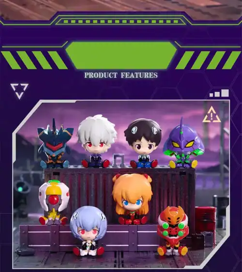 Nendo Addicts - Toptoy - Evangelion Mini Sitting Blind Box