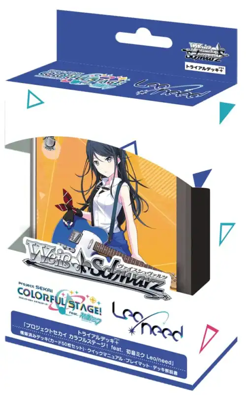 Nendo Addicts - Weiss Schwarz -project Sekai Colorful Stage Leo Need Trial Deck Japanese Version