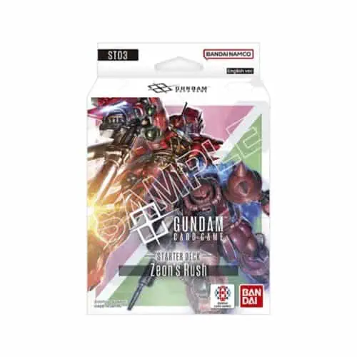 Nendo Addicts - Bandai - Gundam Card Game - Zeons Rush Starter Deck St03