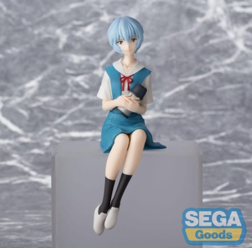 Nendo Addicts - Sega - Rebuild Of Evangelion Rei Ayanami Perching Theatrical Edition