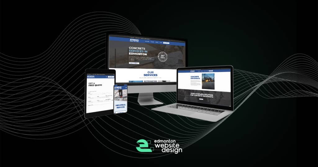 Modern digital marketing website display on multiple devices showcasing Neo Digital services.