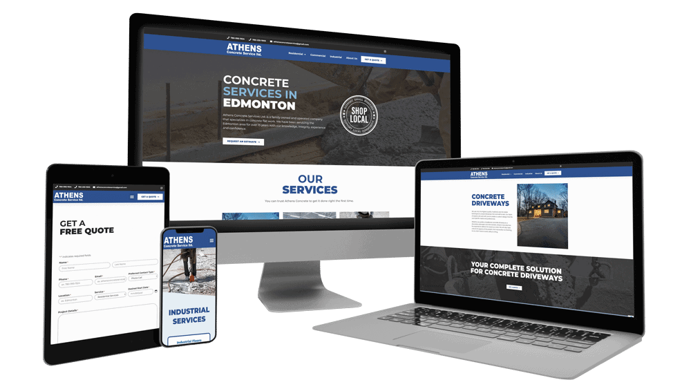 Concrete repair and driveway paving services in Edmonton, Alberta, at Neo Digital.
