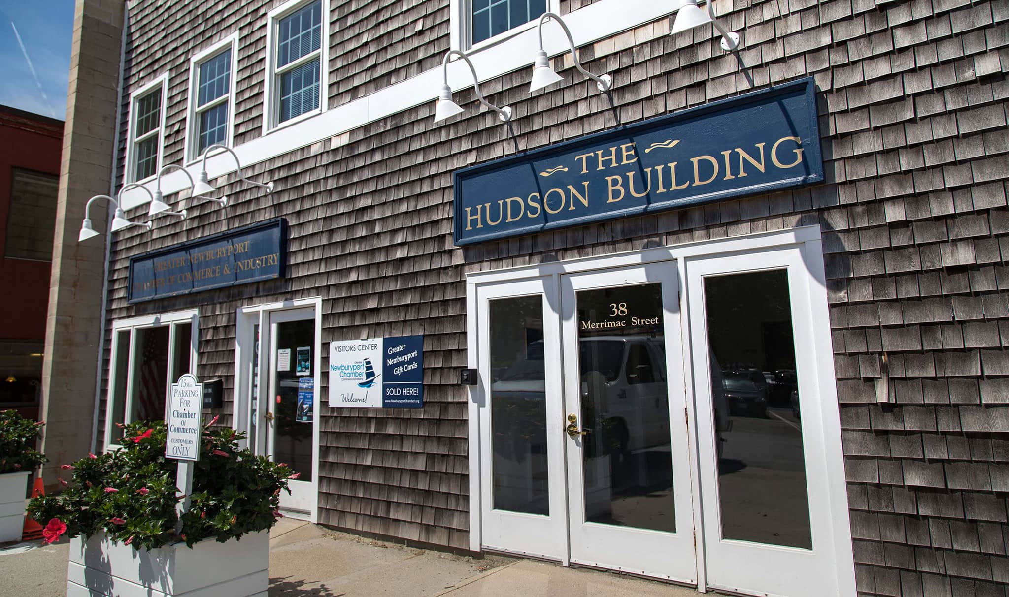 The Hudson Building in Newburyport, MA