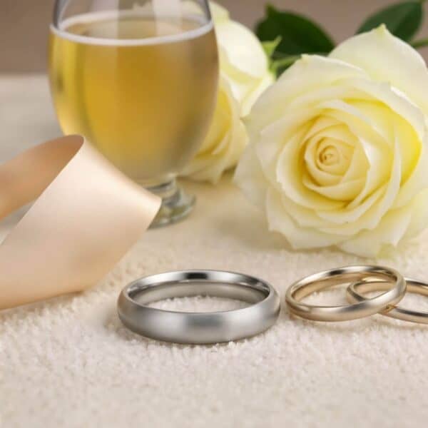 Elegant thin mans ring