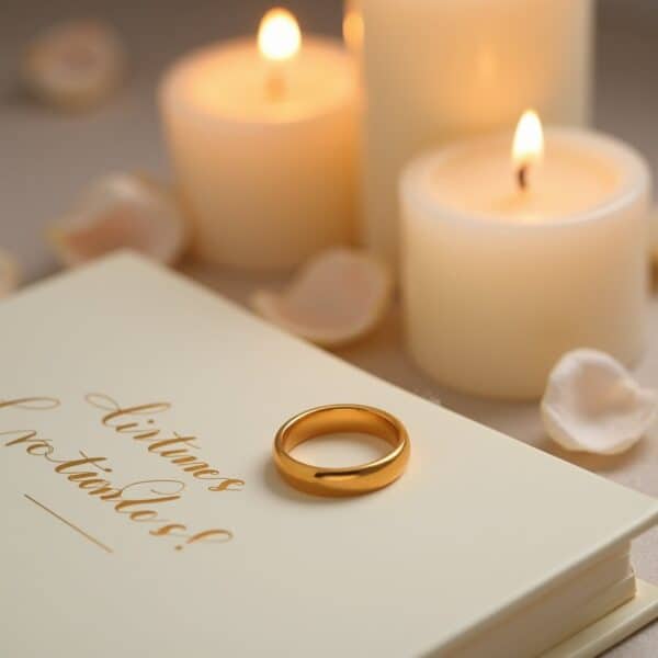 Thin style gold tungsten 4mm ring for men, modern male wedding band or statement fashion ring with engraving option.