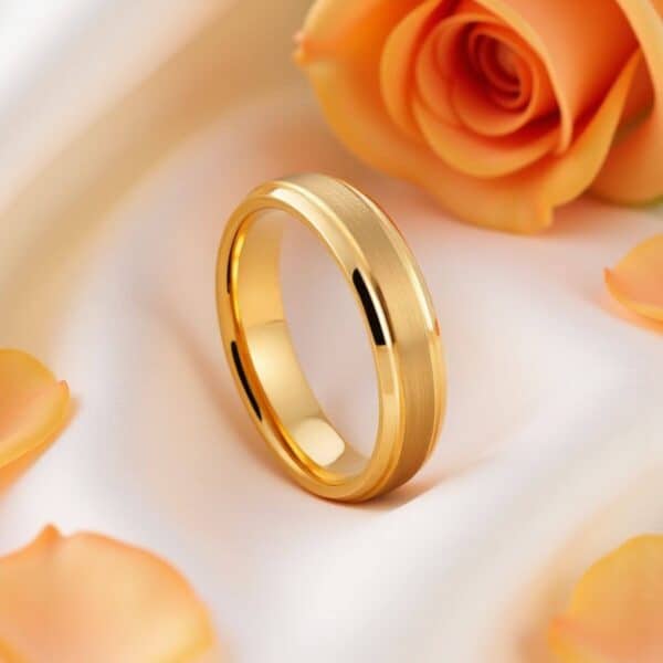 Thin style 4mm width mans ring