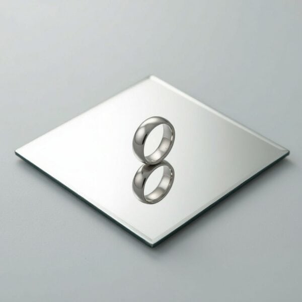 An understated mens ring that is perfectly suited as a male wedding band or fashion ring for gents. Made with tungsten.