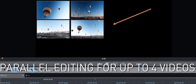 Multicam Parallel Editing