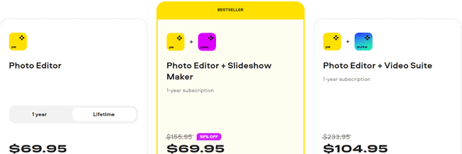 Lifetime Pricing for Movavi Photo Editor
