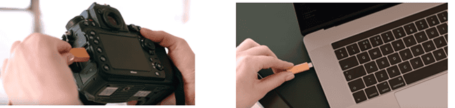 Connections for Tethered Shooting