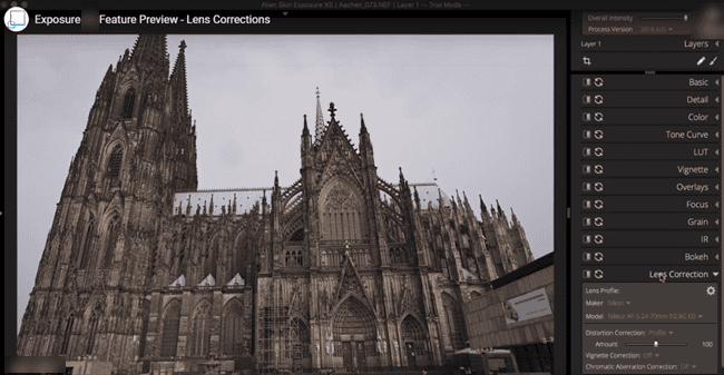 Correct Lens Distortions