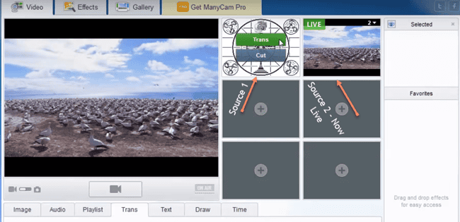 Switch Between Sources