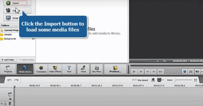 Import File into Timeline