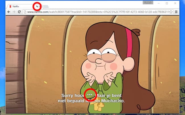 Netflix Profanity Filter