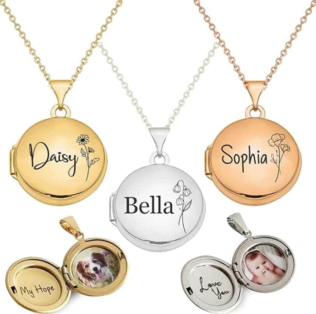 Twenty&Six Circle Locket Necklace