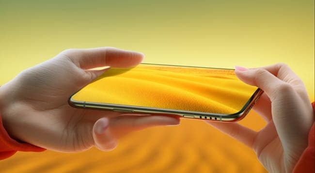 Wiping the Camera Lens of a Smartphone