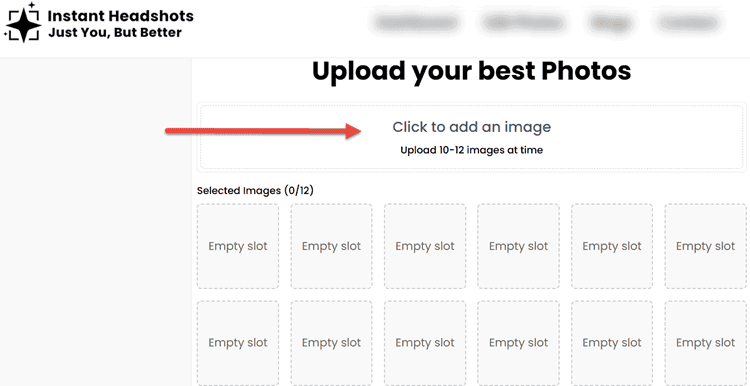 Instant Headshots AI Onboarding