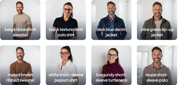 The image quality of Headshot Pro AI