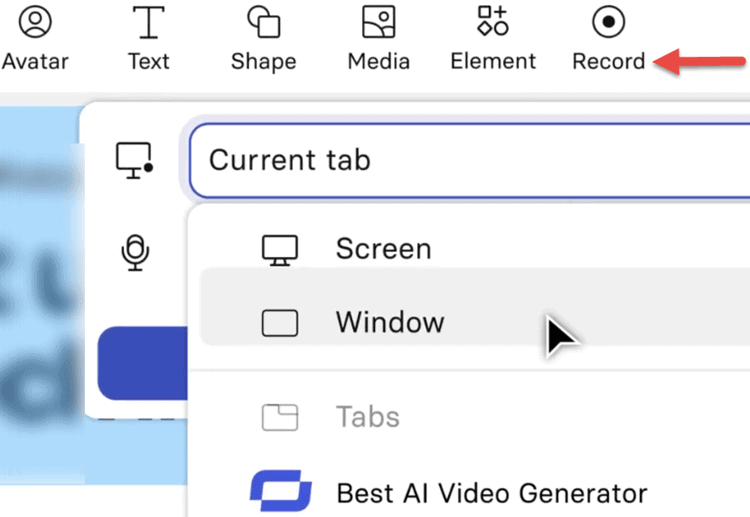 Screen Recording with Synthesia AI