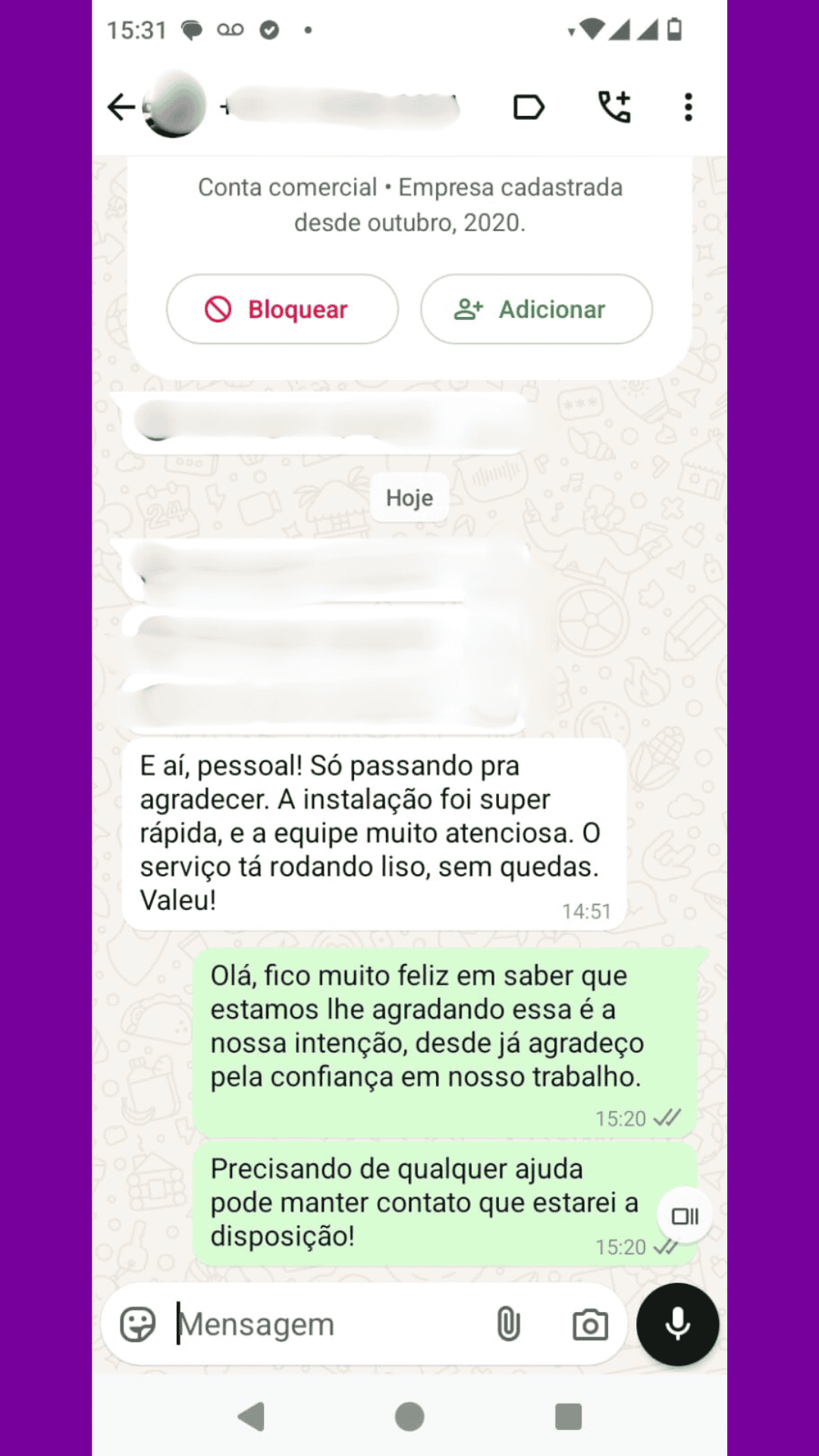 Feedbacks clientes Nexo (1)