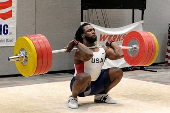 Kendrick Farris Front Squat