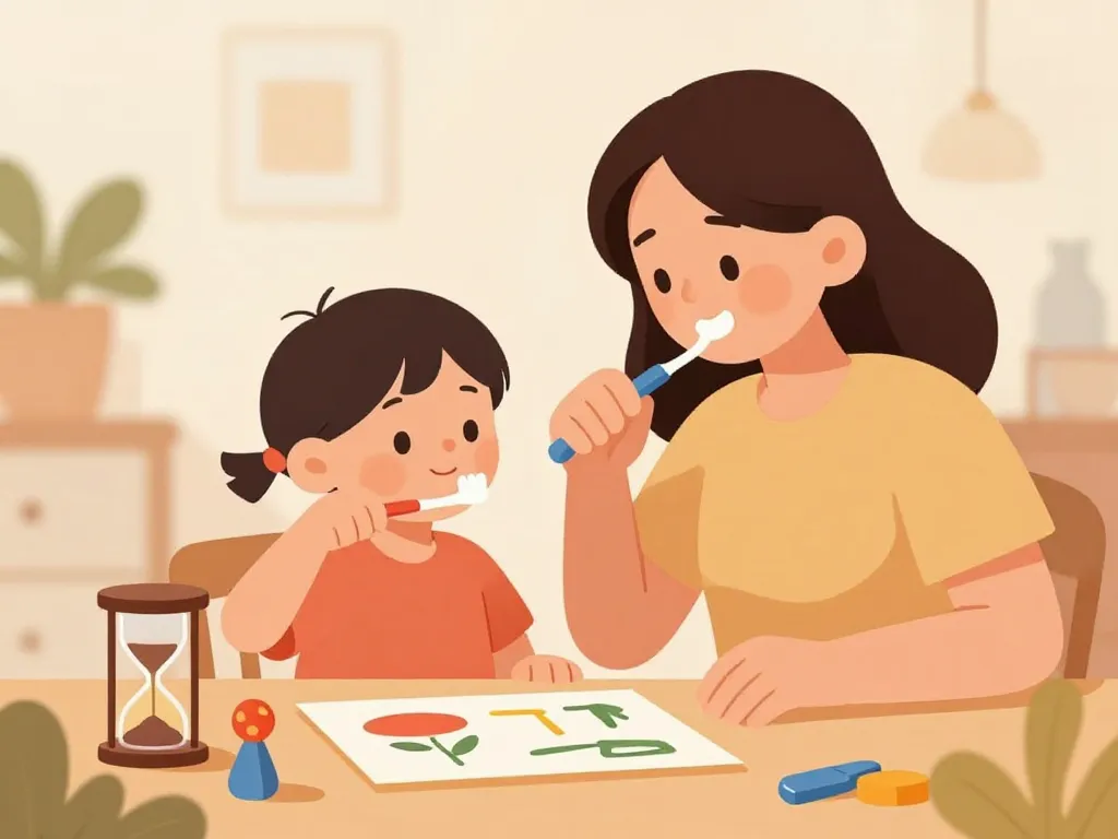 activité montessori apprendre à se brosser les dents montessori