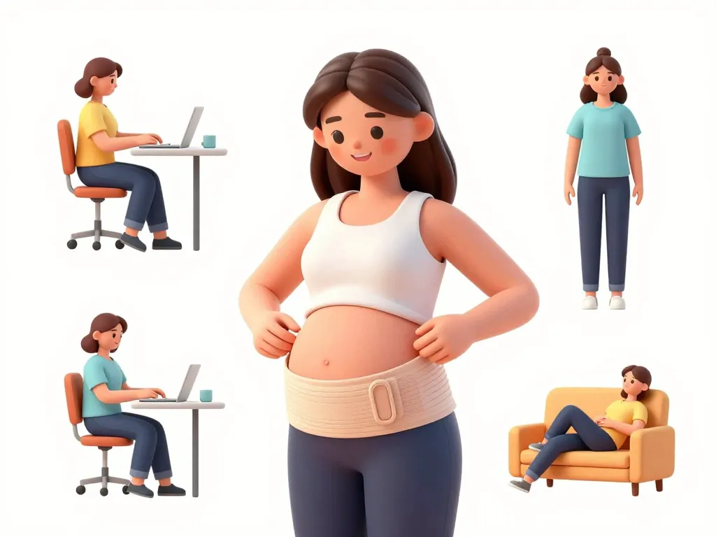 utilisation bandeau grossesse au quotidien