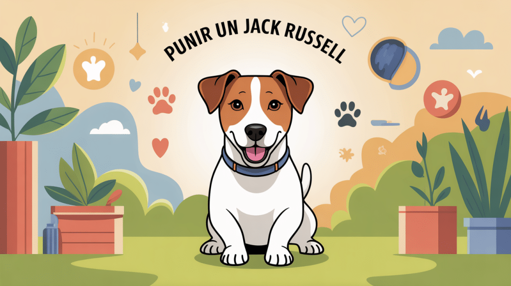 comment punir un jack russel illustration centrale education positive