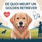 de quoi meurt un golden retriever image santé prévention