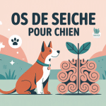 os de seiche chien illustré avec bienfaits pour chien