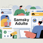 Illustration samsky adulte espace membre sécurisé en ligne