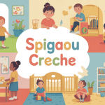 spigaou creche illustration environnement éducatif