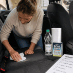 Enlever odeur vomis voiture sur banquette tissu