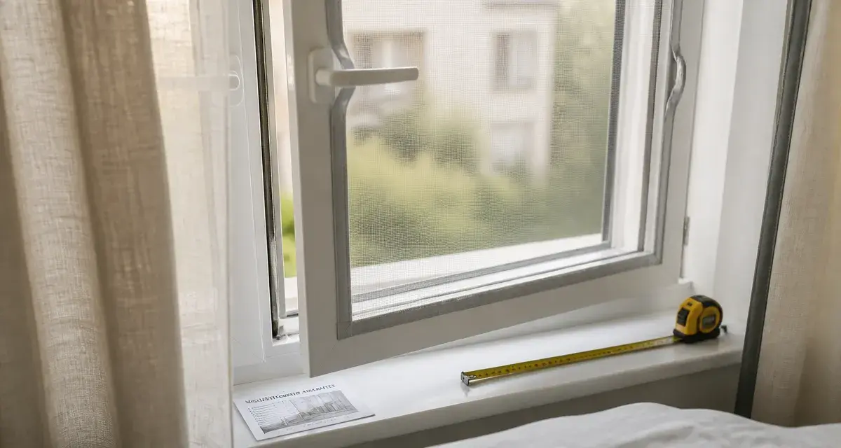 Moustiquaire aimantée fenetre sans perçage, fenêtre PVC