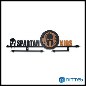 Porta Medaglie Spartan Race kids