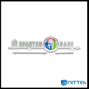 porta medaglie spartan piccola acciaio