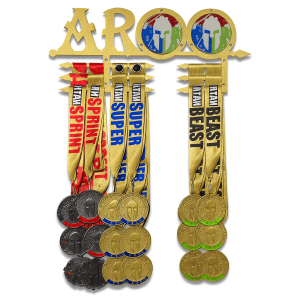 porta medaglie spartan gold