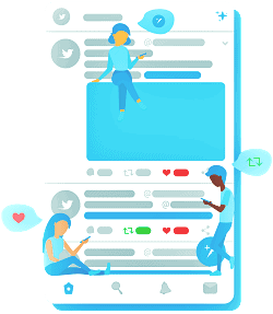 chat illustration chat illustration