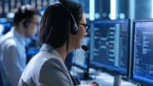 The PABX, CTI, and IVR all work in tandem with the Automatic Call Distribution System