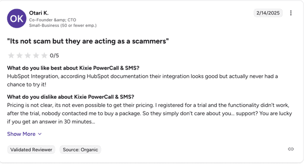 kixie review