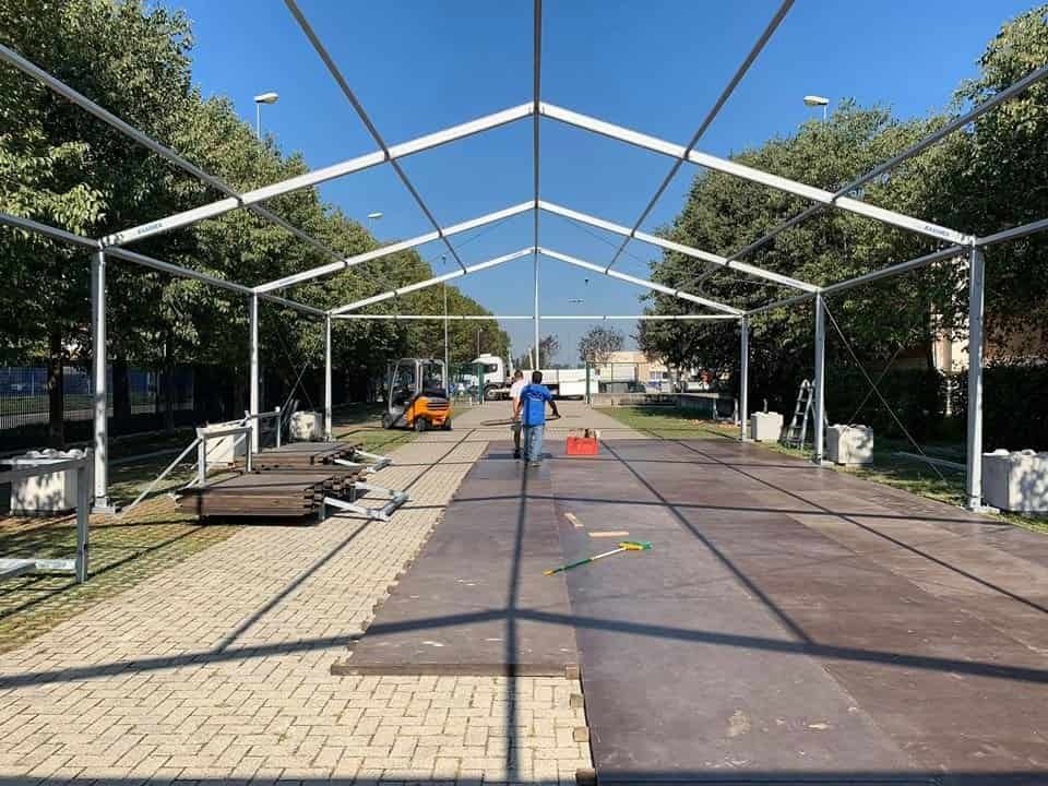 Noleggio Tensostrutture per magazzini Milano